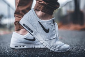 Normale Sneaker auch für den Sport